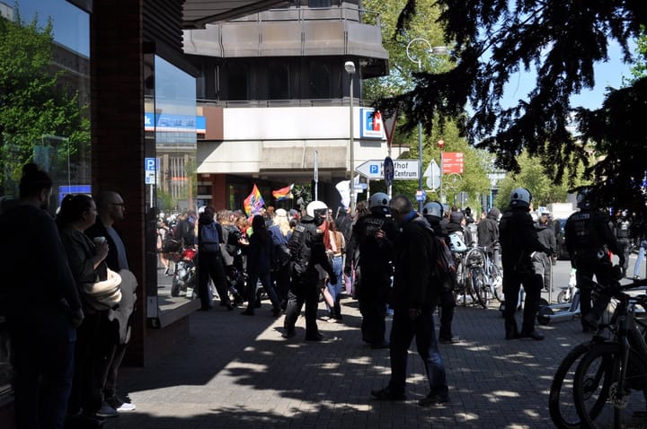 Protest gegen Nazi Aufmarsch in Dortmund – Rückblick auf den 26. April
